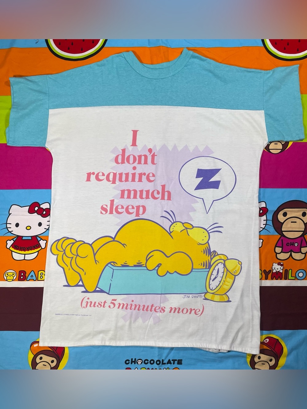 Vintage Garfield single stitch 1970s T-shirt